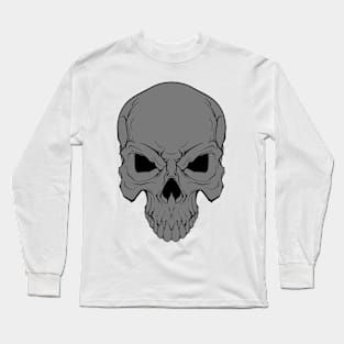 Aggressive skull Long Sleeve T-Shirt